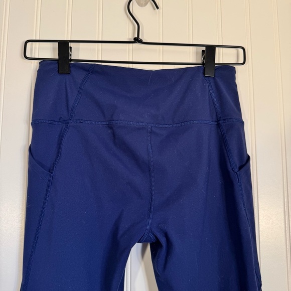 Victorias Secret Sport Women’s Royal Blue Knockout Mesh Back Leggings Size Small - Picture 8 of 13
